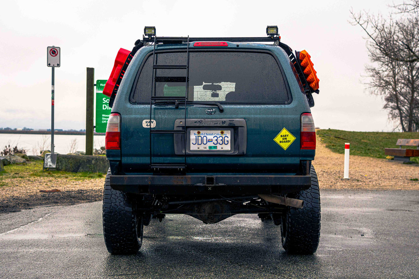1996-2002 Toyota 4Runner Hatch Ladder