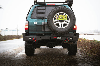 3rd Gen 1996-2002 Toyota 4Runner Rear Bumper with Tire Swing Out