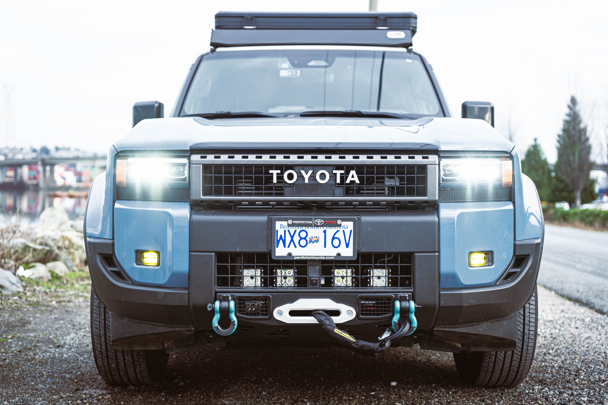 2023-2026 Toyota Land Cruiser LC250 Compact Front Bumper – Van44
