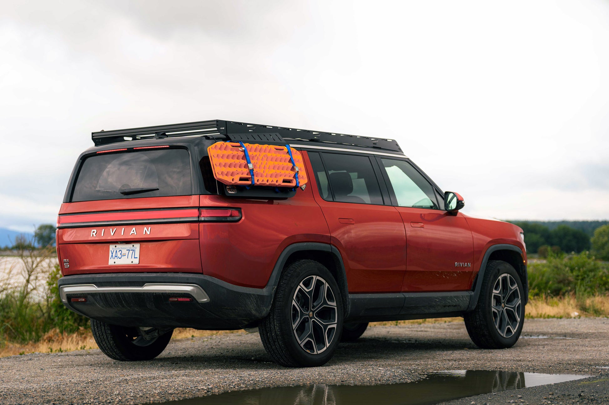 rivian rooftop tent 2022-2026 Rivian R1S Roof Rack & Panel Combo – Van44 Overlanding Gear